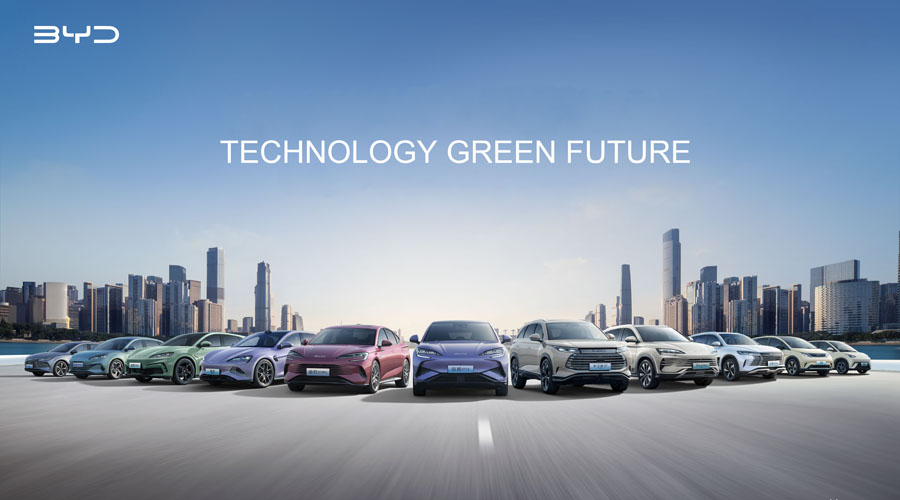 BYD_family_electric vehicles_EV_electric car