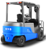 Four Wheel Drive Electric New Energy Forklift