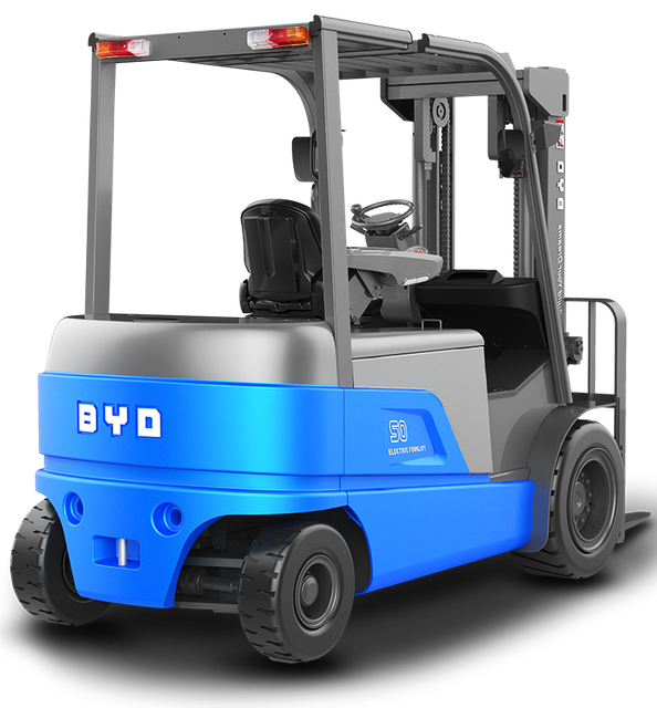 Lithium Battery Powered New Energy Forklift For Warehouse