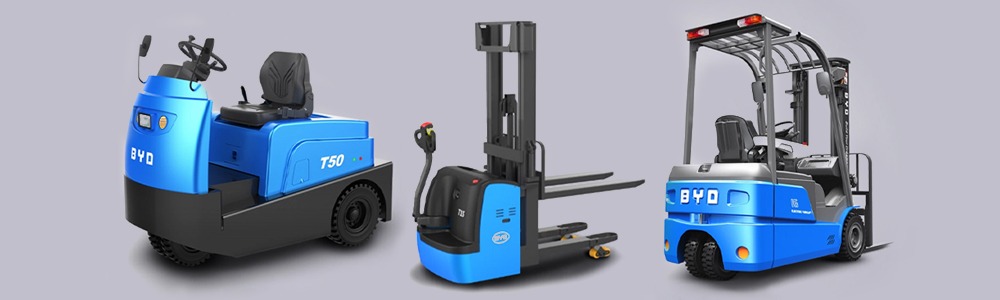 China BYD New Energy Forklift Supplier